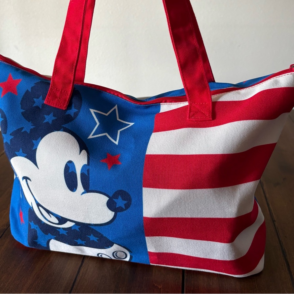 Disney Mickey Mouse Stars and Stripes Tote